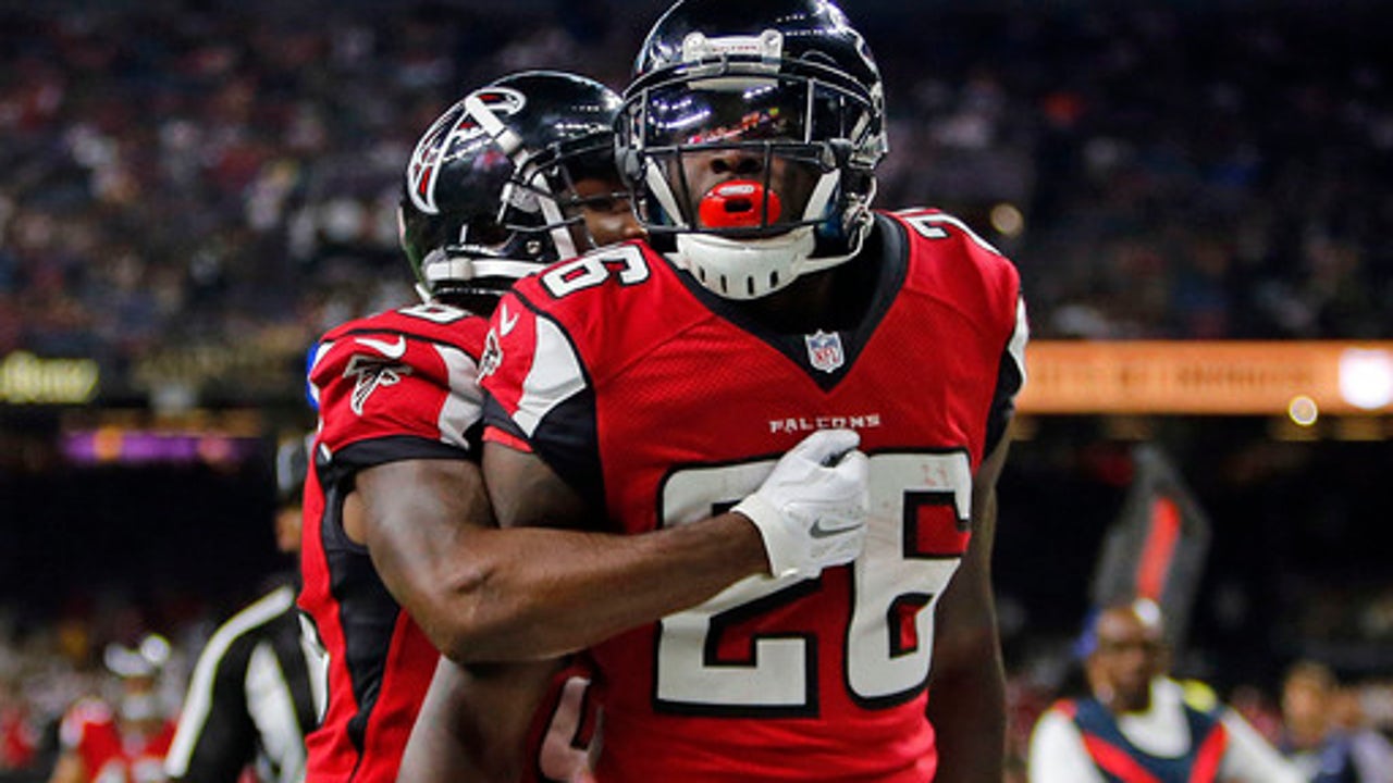 Freeman, Coleman lift Falcons past Saints, 45-32